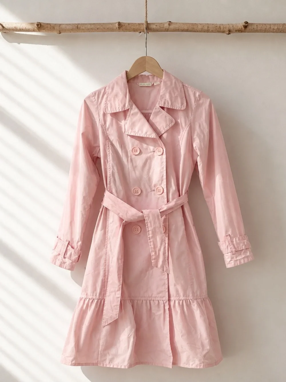 The Children Place Pink Trench Dress